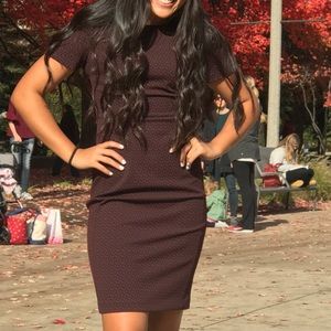 Calvin Klein form fitting business dress